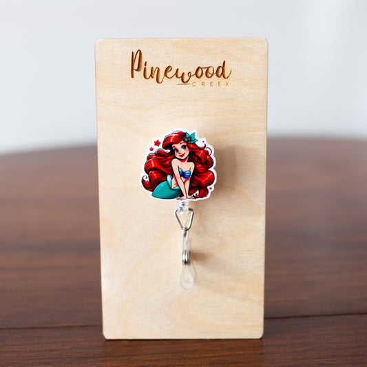 Ariel The Little Mermaid Badge Reel