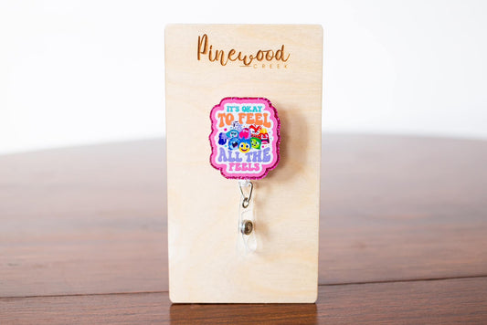 Inside Out It’s Okay to Feel All the Feels Badge Reel