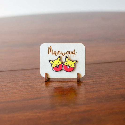 Pokemon Pikachu Stud Earrings