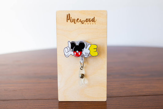 Mickey Mouse Love Badge Reel