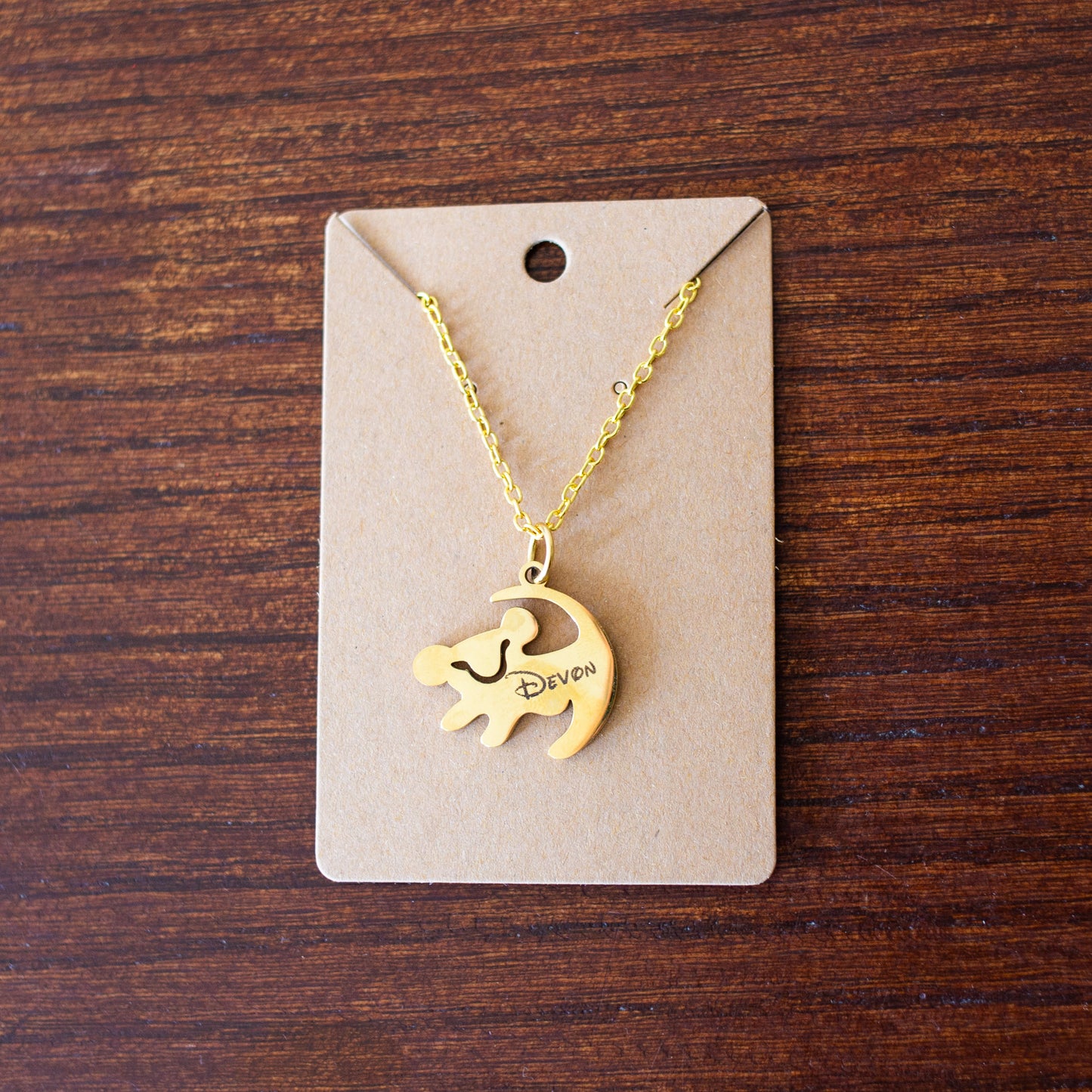 The Lion King Simba Necklace