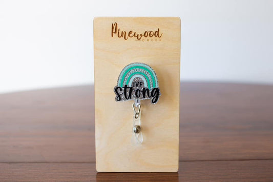 IVF Strong Rainbow Badge Reel