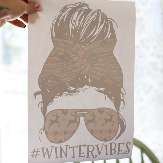 Winter Vibes T-Shirt Transfer