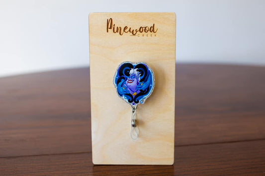 The Little Mermaid Ursula Badge Reel