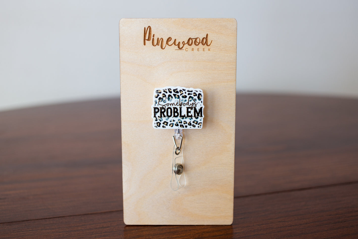 Somebody’s Problem Leopard Badge Reel