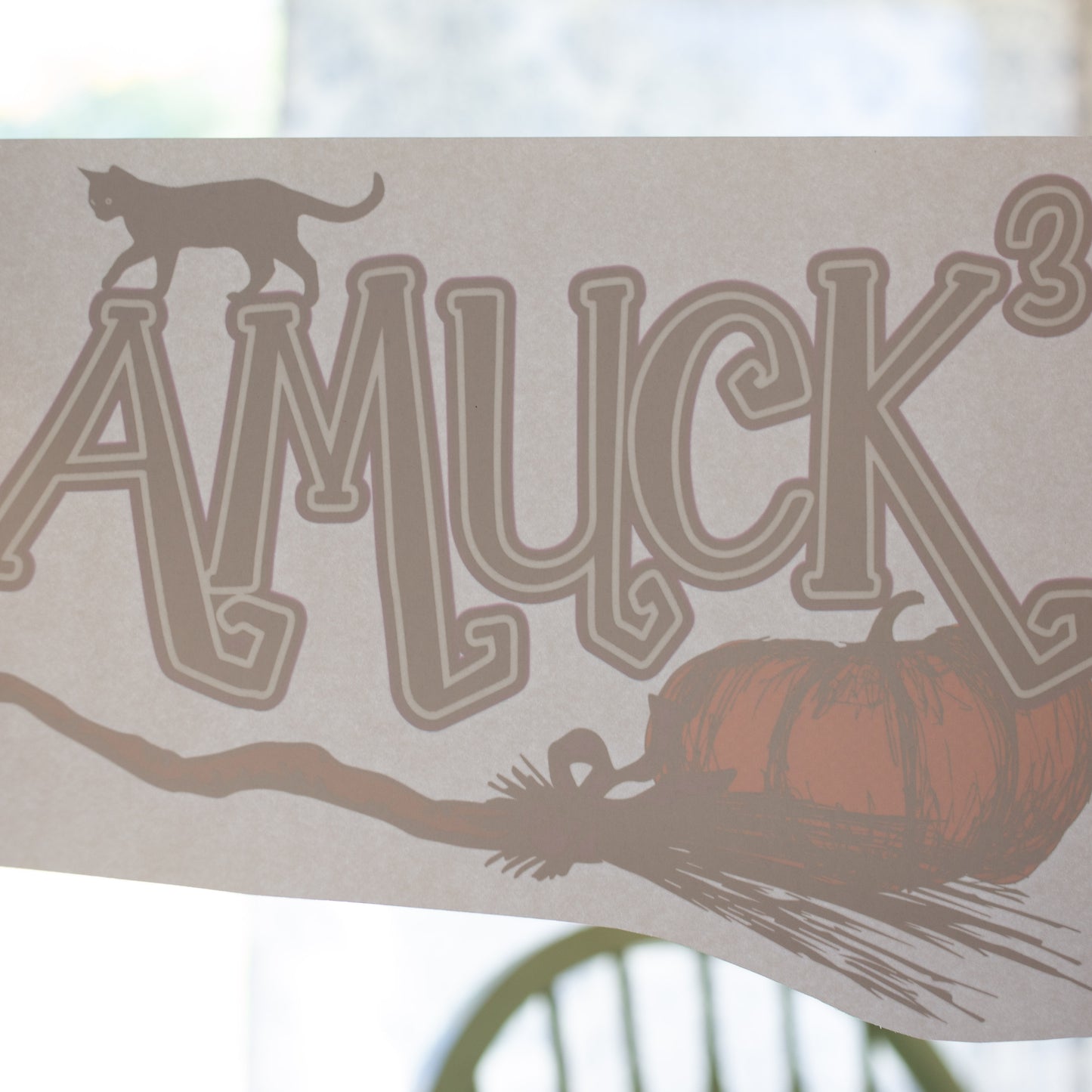 Amuck x3 Halloween T-Shirt Transfer