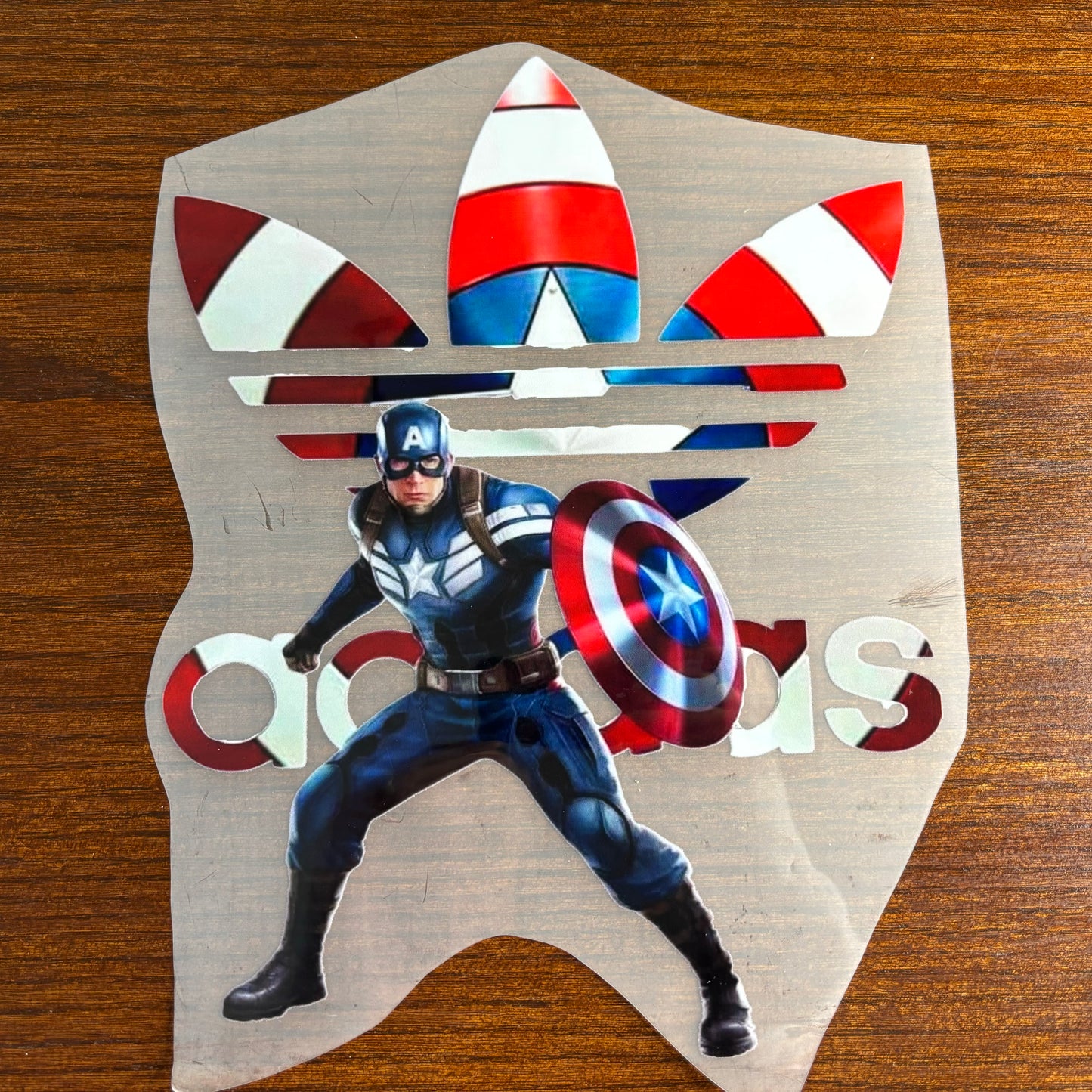 Adidas Captain America T-Shirt Transfer