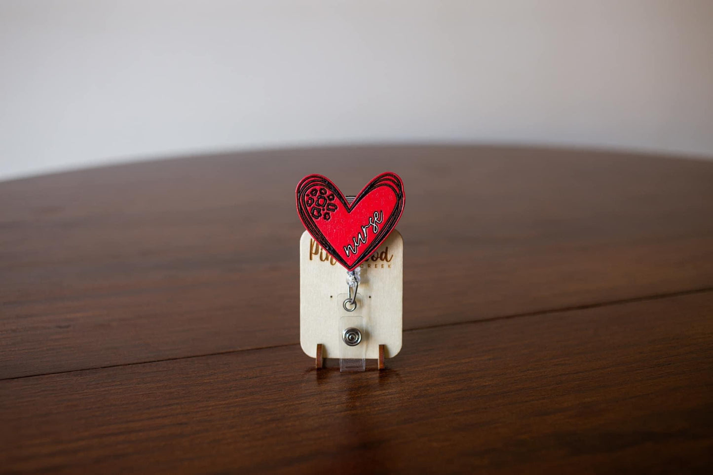 Nurse Heart Badge Reel