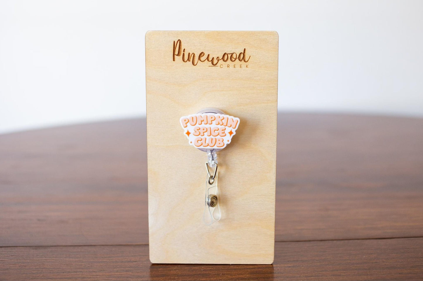 Pumpkin Spice Club Badge Reel