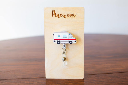 Ambulance Badge Reel