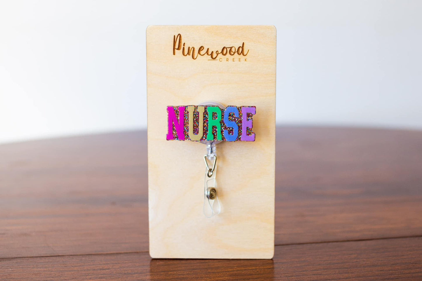 Nurse Multicolor Badge Reel