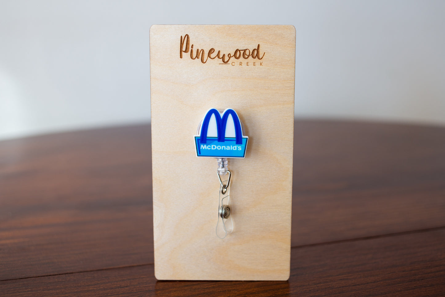 McDonalds Blue Badge Reel