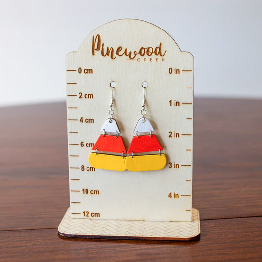 Candy Corn Drop Earrings