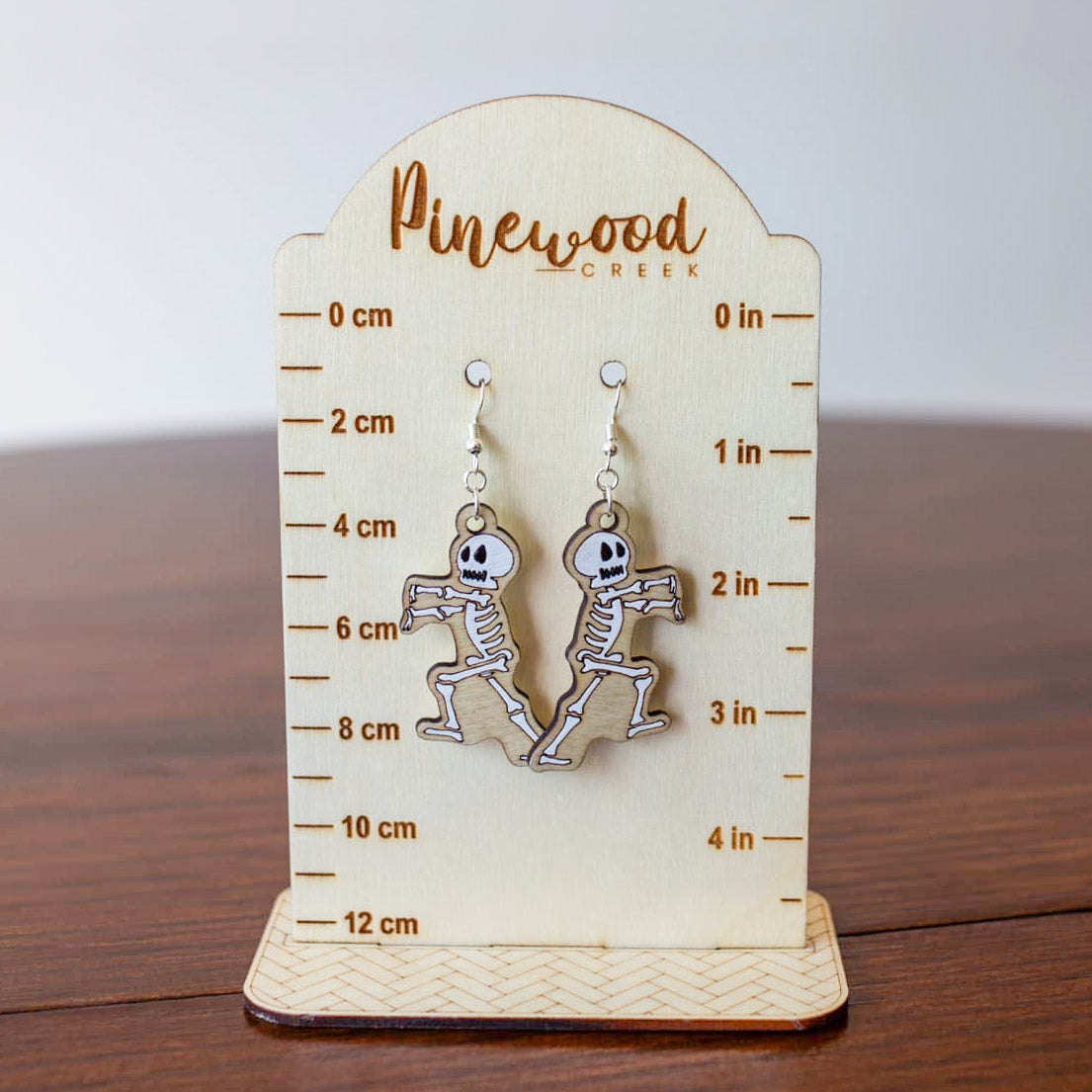 Walking Skeleton Drop Earrings