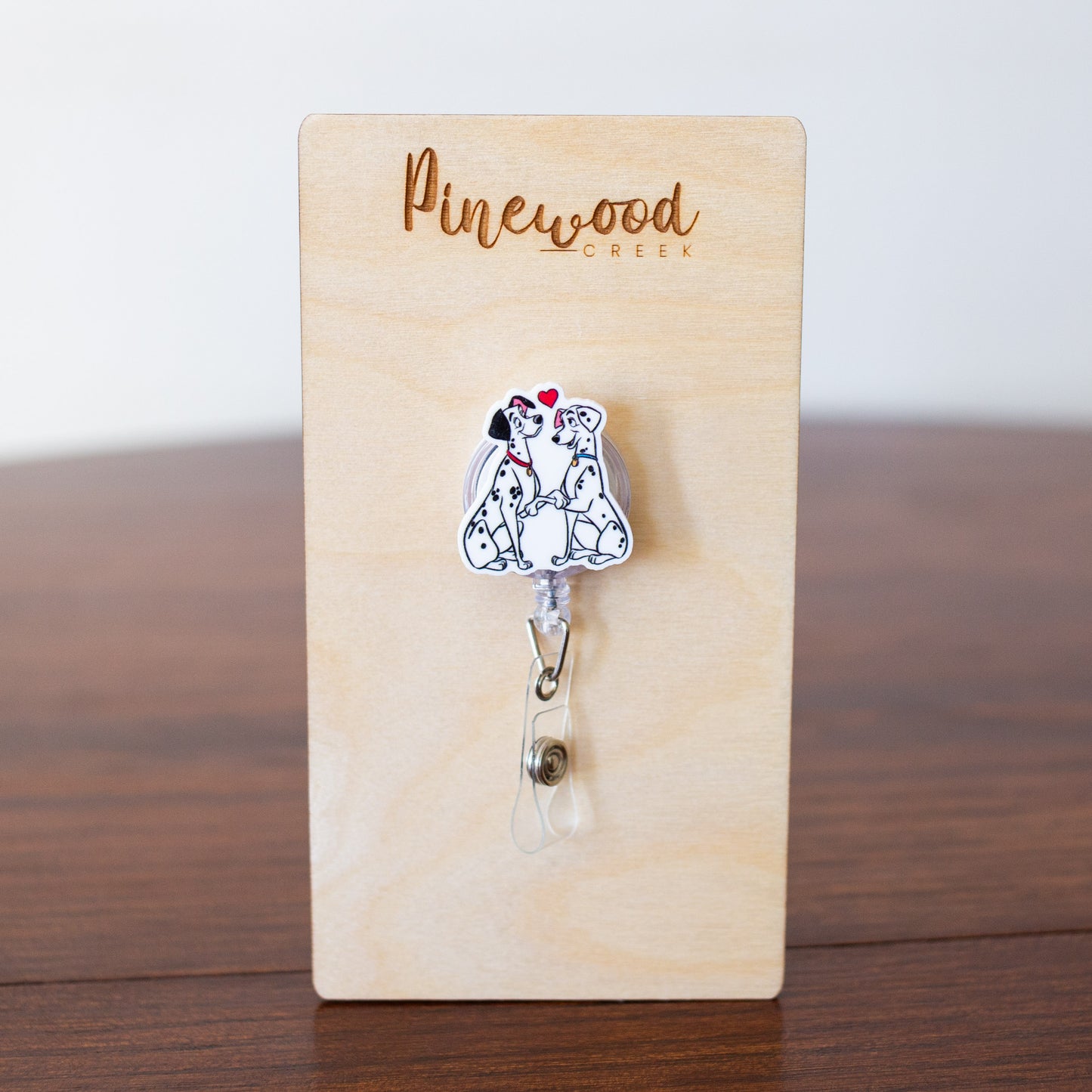 Pongo & Perdita 101 Dalmatians Badge Reel