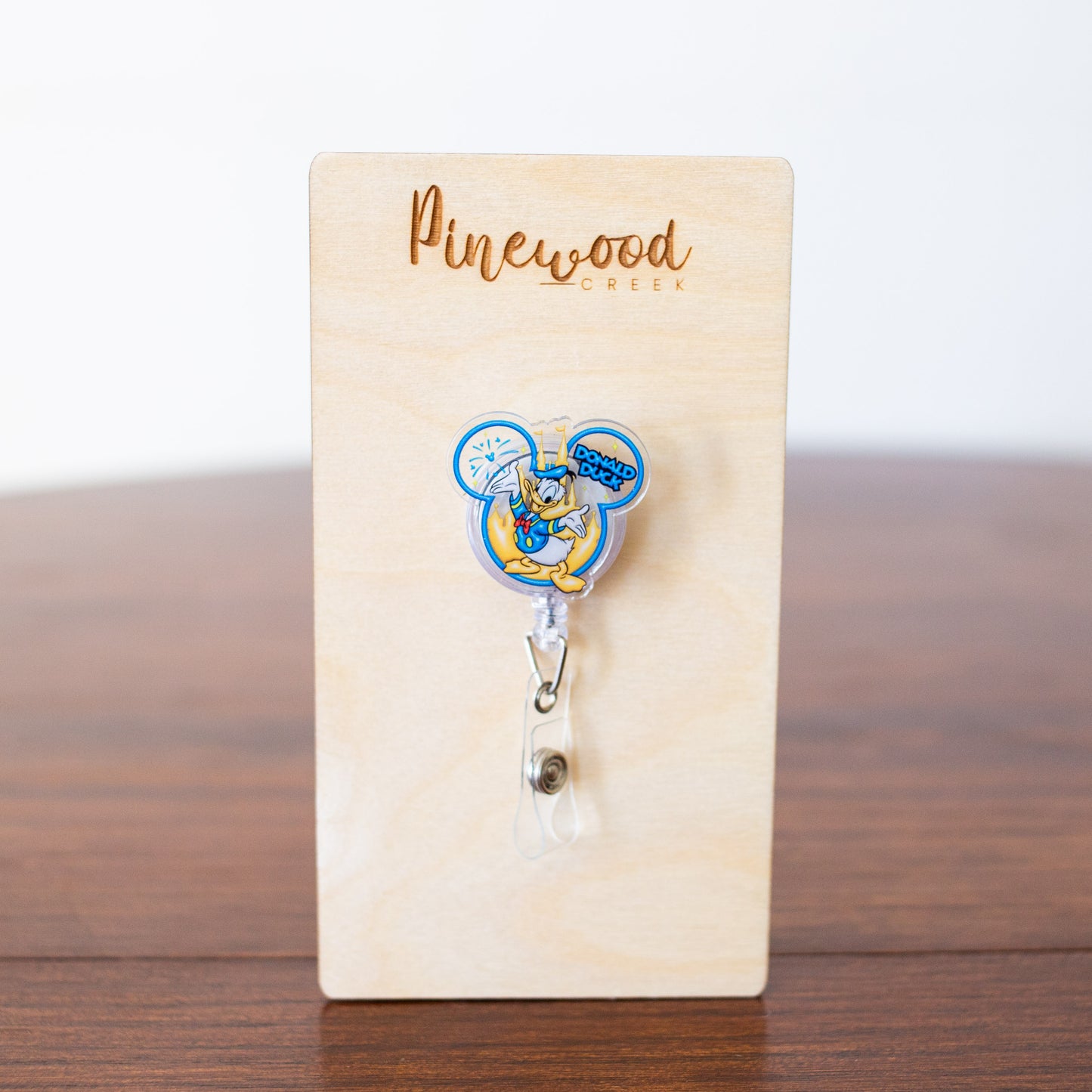 Donald Duck Mickey Ears Badge Reel